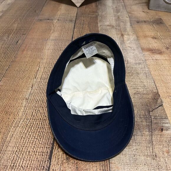 Kangol Glitter Denim Army Cap / Hat Size XL - Picture 8 of 9